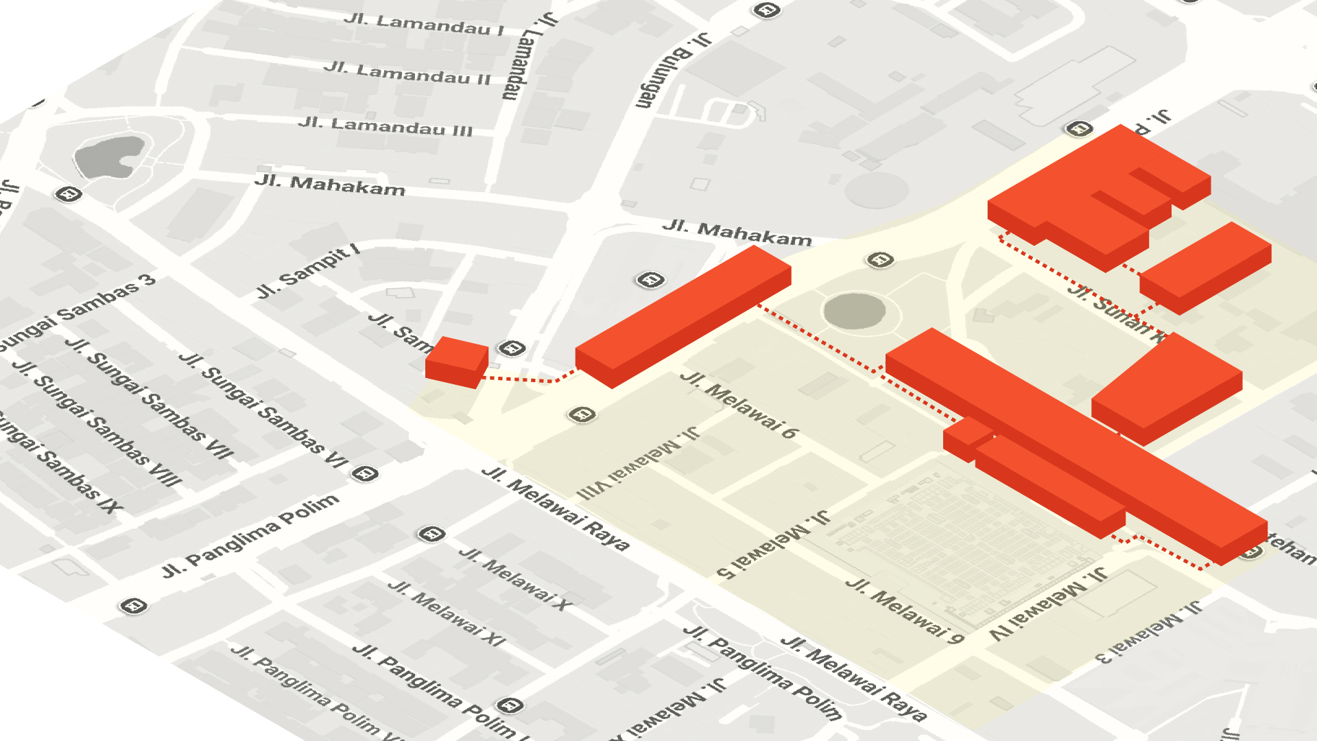 JSD Blok M Festival Map